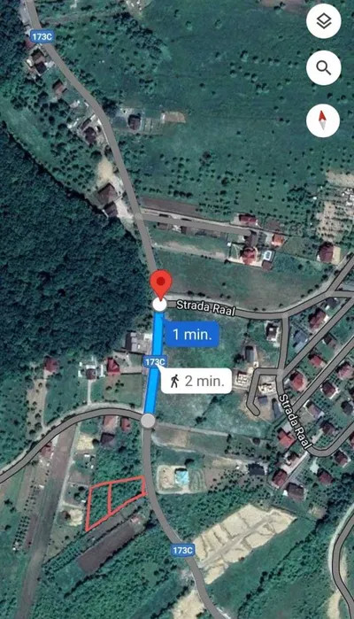 Teren de vanzare intravilan 2 parcele valea budacului — fotografie 4