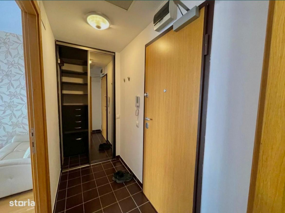 Garsoniera Vacaresti Asmita Gardens Bucuresti, cu centrala, metrou 5m — fotografie 6