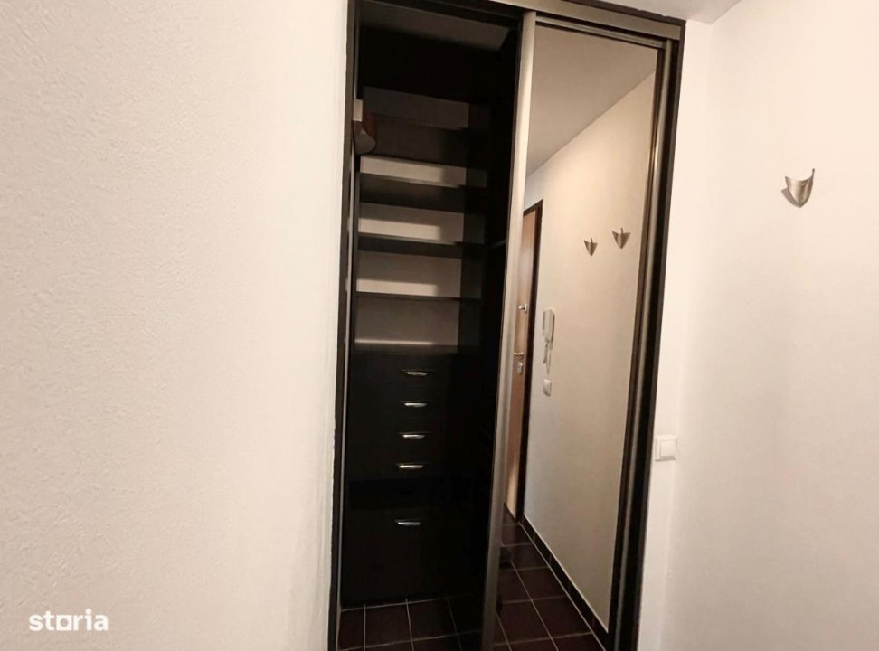Garsoniera Vacaresti Asmita Gardens Bucuresti, cu centrala, metrou 5m — fotografie 7