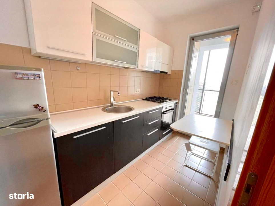 Garsoniera Vacaresti Asmita Gardens Bucuresti, cu centrala, metrou 5m — fotografie 8