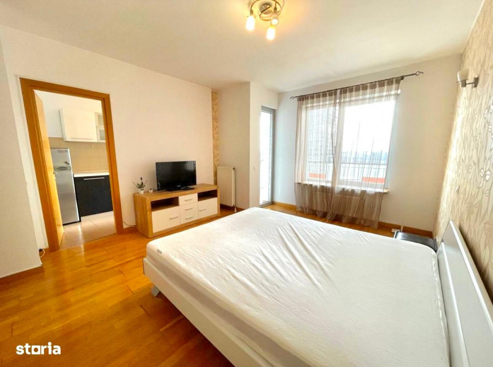 Garsoniera Vacaresti Asmita Gardens Bucuresti, cu centrala, metrou 5m — fotografie 4