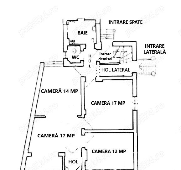 Spatiu Birou: Vila 3 Camere Muncii Bucuresti — fotografie 9