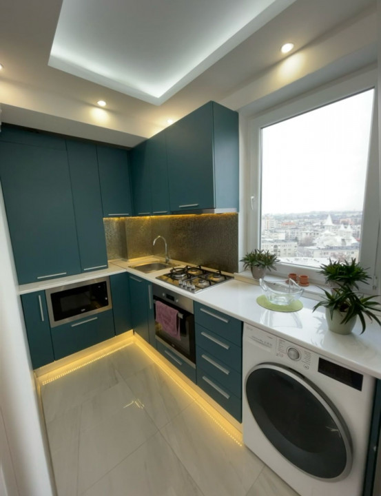 2 Camere de lux cu balcon in bloc nou de inchiriat in zona Inel 2 — fotografie 12