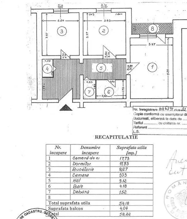 2 Camere | Turda | Decomandat | 2xAC | Balcon  — fotografie 6