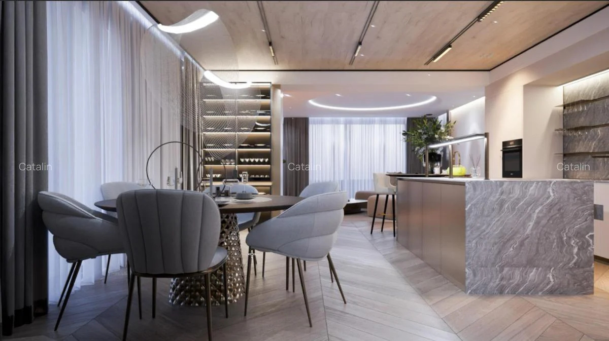 Apartament 5 Camere | Floreasca-Aviatiei | Bucuresti | 270mp+260mp Curte Privata — fotografie 2