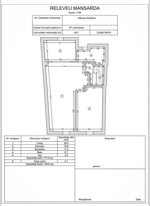2 Camere Modern 78 MP situat Ultracentral cu utilitati incluse — fotografie 11