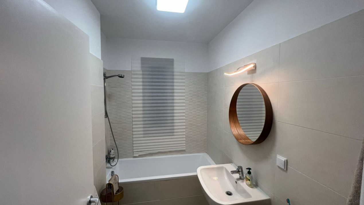 2 Camere | Baneasa | Centrala | Bloc Nou | 55 MP | Terasa | Lux — fotografie 14