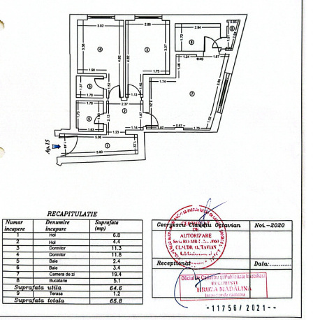  Apartament 3 Camere Apusului Bucuresti — fotografie 21