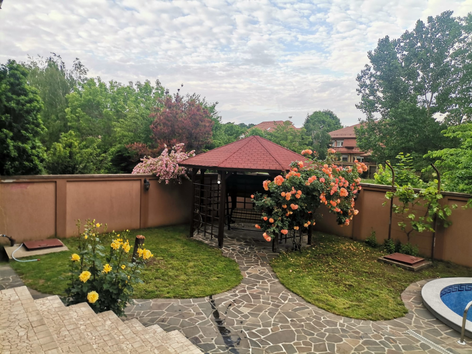 Casa-Vila individuala | Pipera | 530 mp | Gradina | Piscina | Sala fitness | — fotografie 2