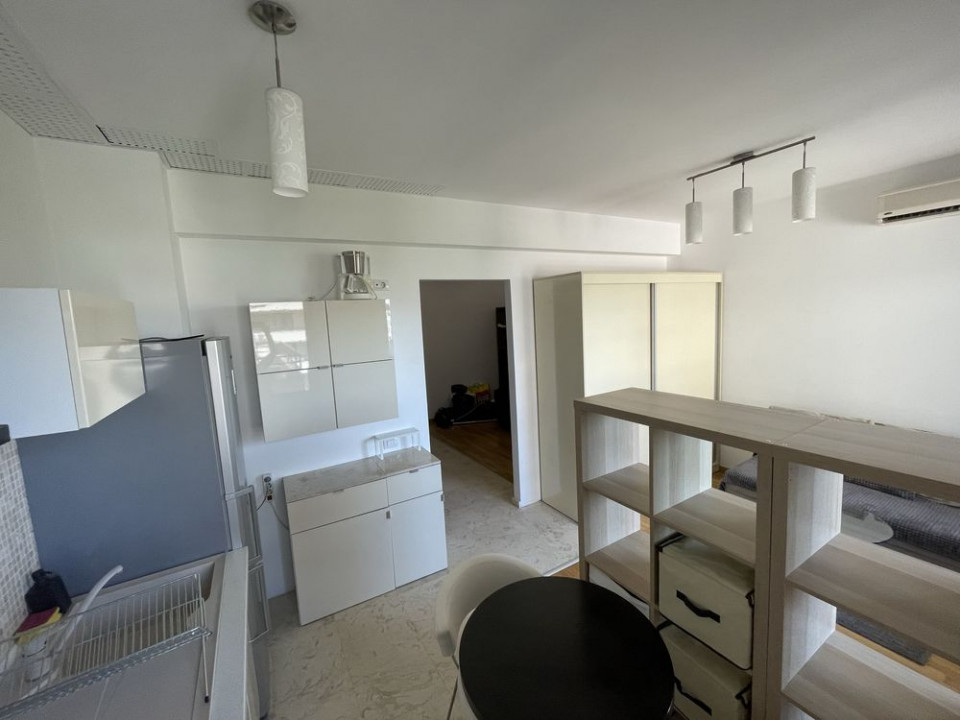 Baneasa | Studio | Centrala proprie | Proximitate transport | ZOO | Balcon | — fotografie 2