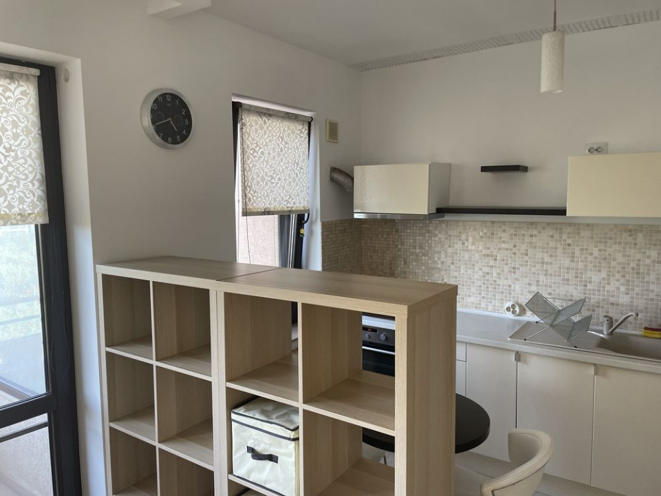 Baneasa | Studio | Centrala proprie | Proximitate transport | ZOO | Balcon | — fotografie 5