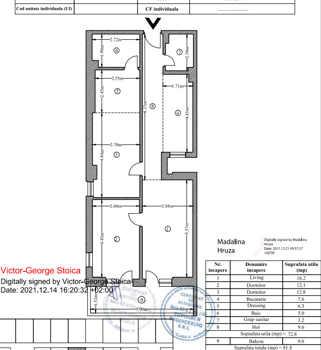 Apartament 3 Camere Vitan Barzesti New World Residence Terasa 2 bai — fotografie 13