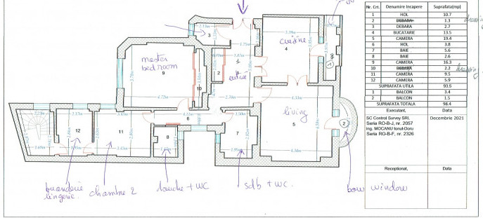  Apartament 3 Camere Romana Bucuresti Lux — fotografie 30