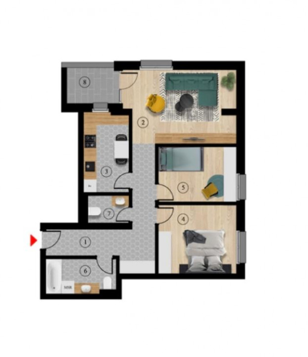 3 Camere | Otopeni-Luxor Residence | Otopeni — fotografie 42