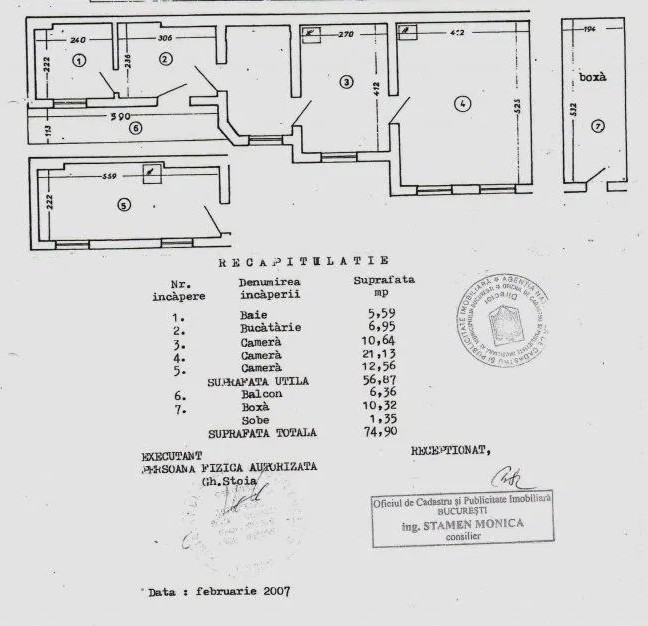 Apartament 3 camere 56mp Precupetii Vechi Obor — fotografie 19