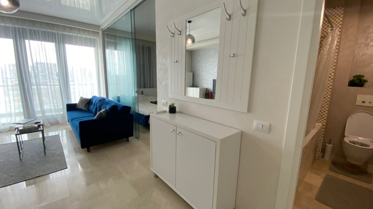 Studio de lux de inchiriat in zona Tomis Plus cu loc de parcare — fotografie 13
